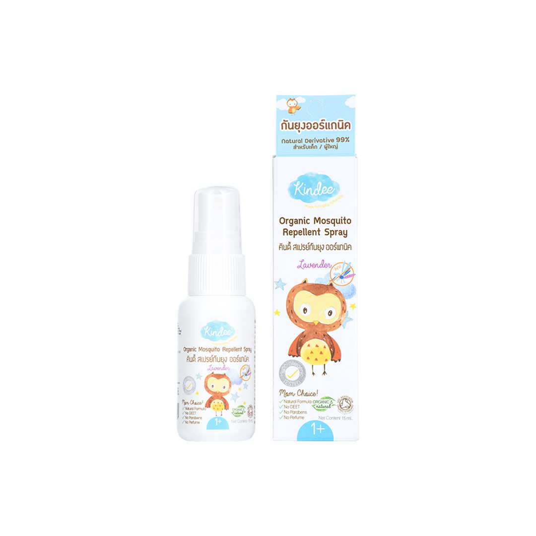 Kindee Organic Mosquito Repellent Spray 1+ 80 ML Kindee